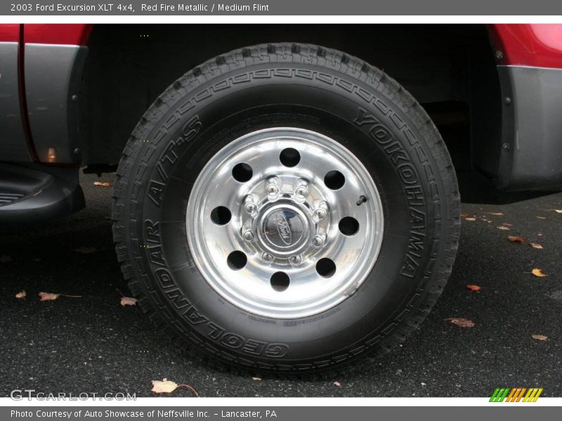 Red Fire Metallic / Medium Flint 2003 Ford Excursion XLT 4x4