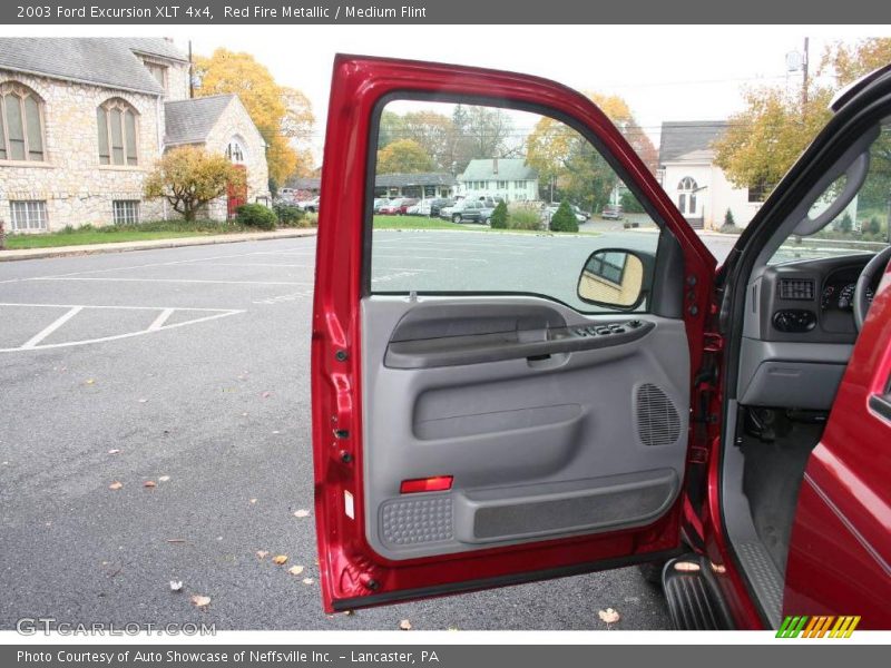 Red Fire Metallic / Medium Flint 2003 Ford Excursion XLT 4x4