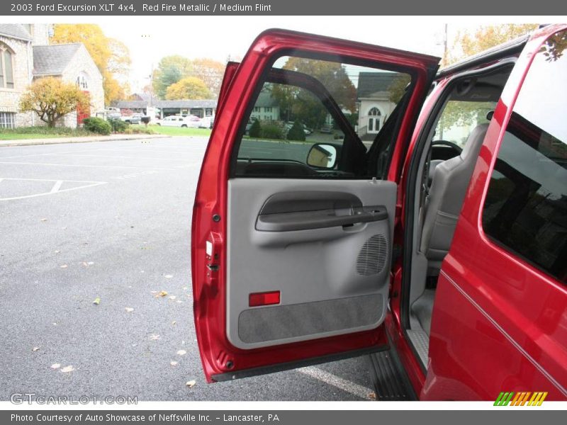 Red Fire Metallic / Medium Flint 2003 Ford Excursion XLT 4x4
