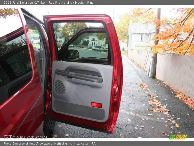 Red Fire Metallic / Medium Flint 2003 Ford Excursion XLT 4x4