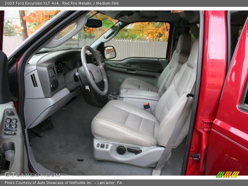 Red Fire Metallic / Medium Flint 2003 Ford Excursion XLT 4x4