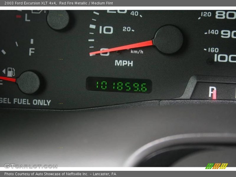 Red Fire Metallic / Medium Flint 2003 Ford Excursion XLT 4x4