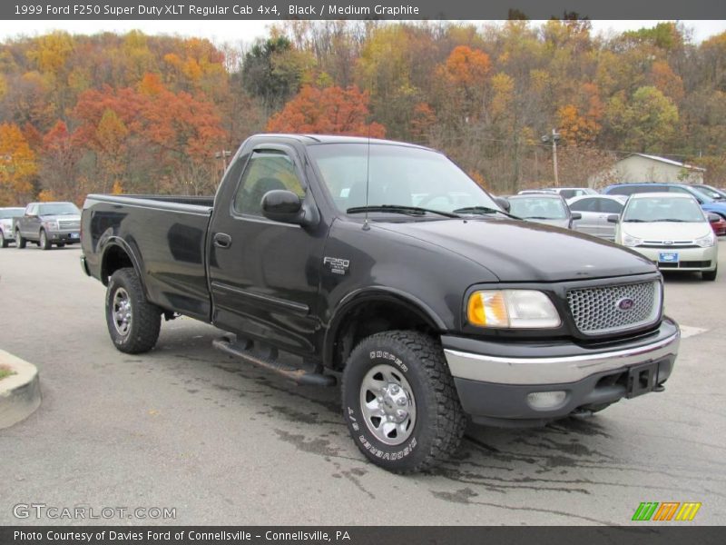 Black / Medium Graphite 1999 Ford F250 Super Duty XLT Regular Cab 4x4
