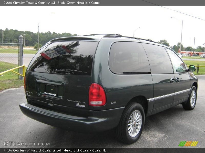 Shale Green Metallic / Camel 2000 Chrysler Town & Country LXi
