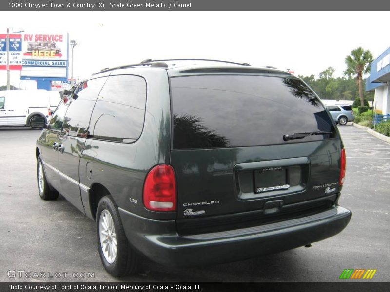 Shale Green Metallic / Camel 2000 Chrysler Town & Country LXi