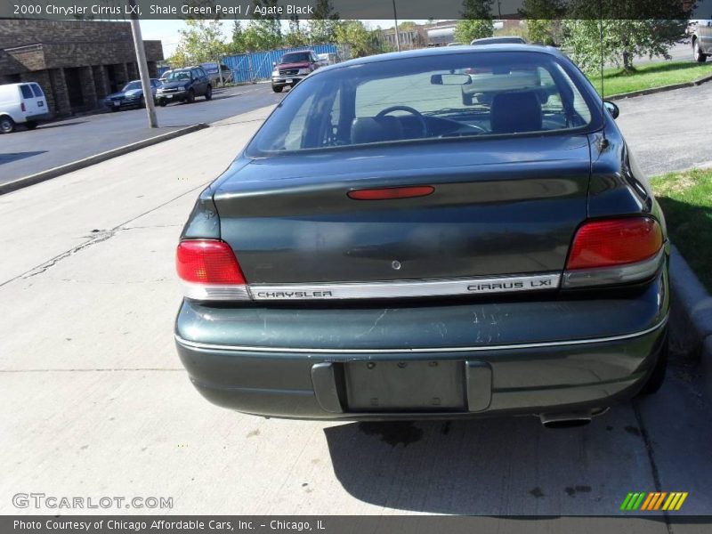 Shale Green Pearl / Agate Black 2000 Chrysler Cirrus LXi