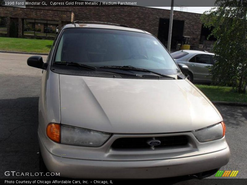 Cypress Gold Frost Metallic / Medium Parchment 1998 Ford Windstar GL