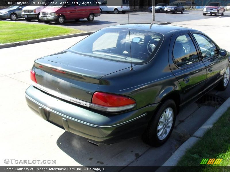 Shale Green Pearl / Agate Black 2000 Chrysler Cirrus LXi