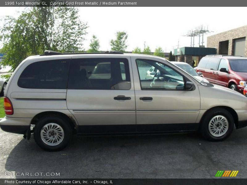 Cypress Gold Frost Metallic / Medium Parchment 1998 Ford Windstar GL