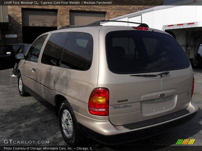Cypress Gold Frost Metallic / Medium Parchment 1998 Ford Windstar GL