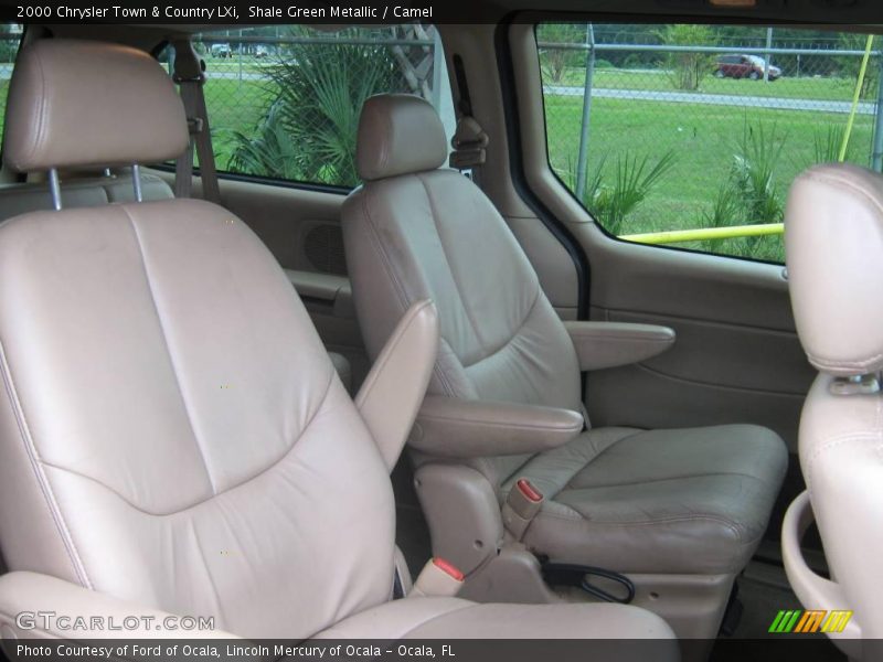 Shale Green Metallic / Camel 2000 Chrysler Town & Country LXi