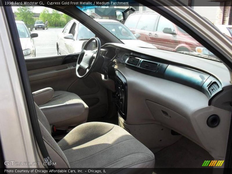 Cypress Gold Frost Metallic / Medium Parchment 1998 Ford Windstar GL