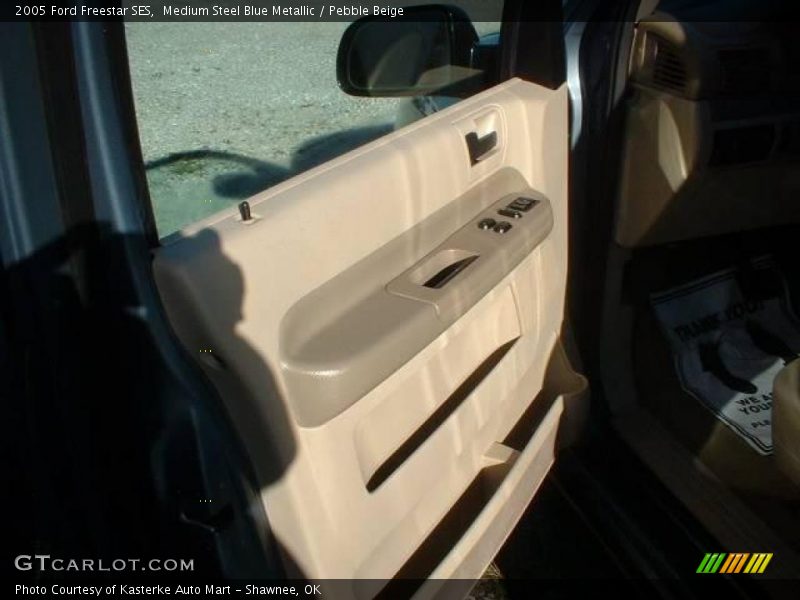 Medium Steel Blue Metallic / Pebble Beige 2005 Ford Freestar SES