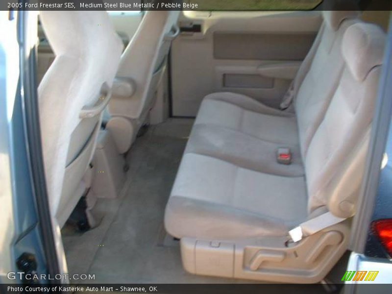 Medium Steel Blue Metallic / Pebble Beige 2005 Ford Freestar SES