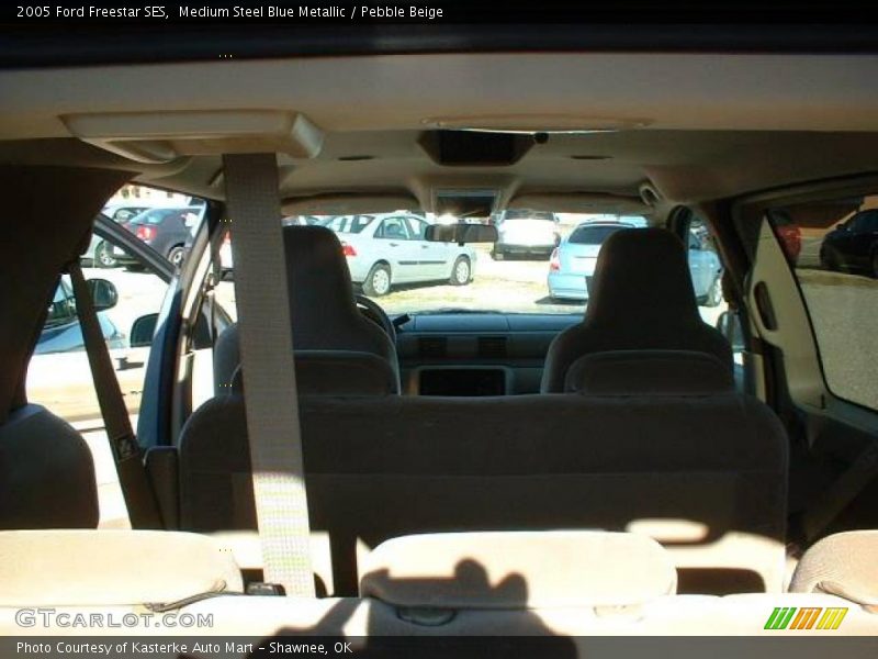 Medium Steel Blue Metallic / Pebble Beige 2005 Ford Freestar SES