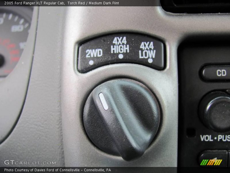 Torch Red / Medium Dark Flint 2005 Ford Ranger XLT Regular Cab