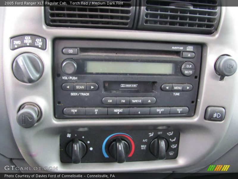 Torch Red / Medium Dark Flint 2005 Ford Ranger XLT Regular Cab