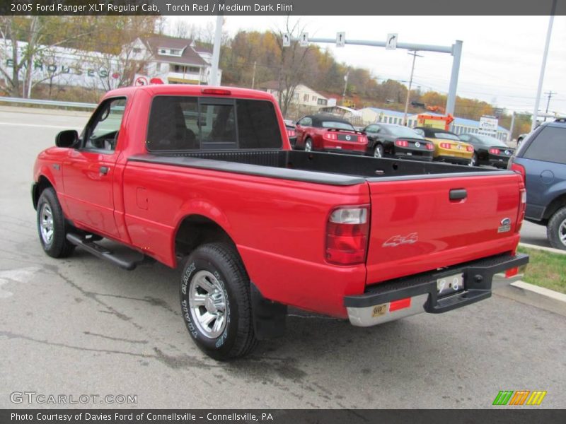Torch Red / Medium Dark Flint 2005 Ford Ranger XLT Regular Cab