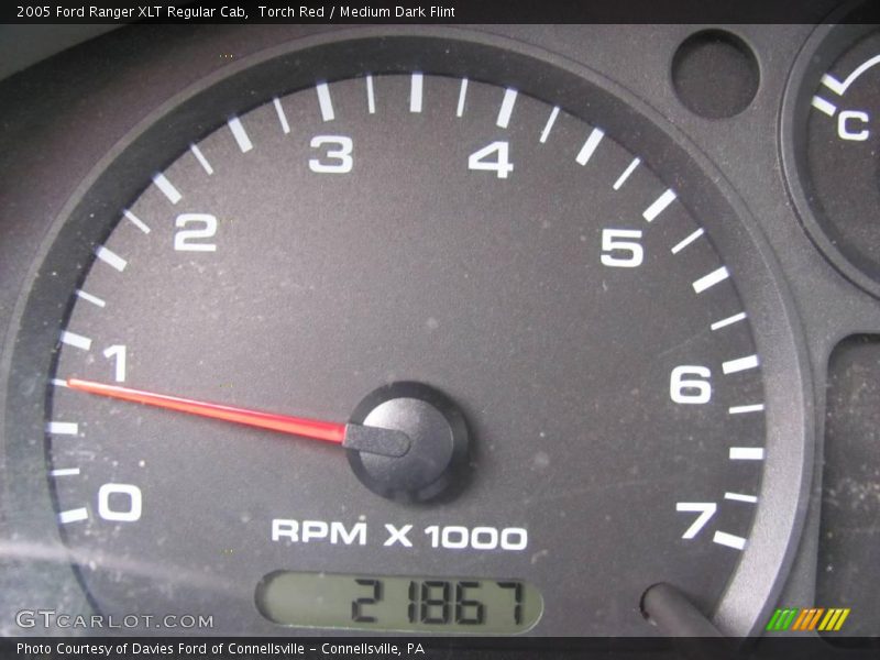 Torch Red / Medium Dark Flint 2005 Ford Ranger XLT Regular Cab
