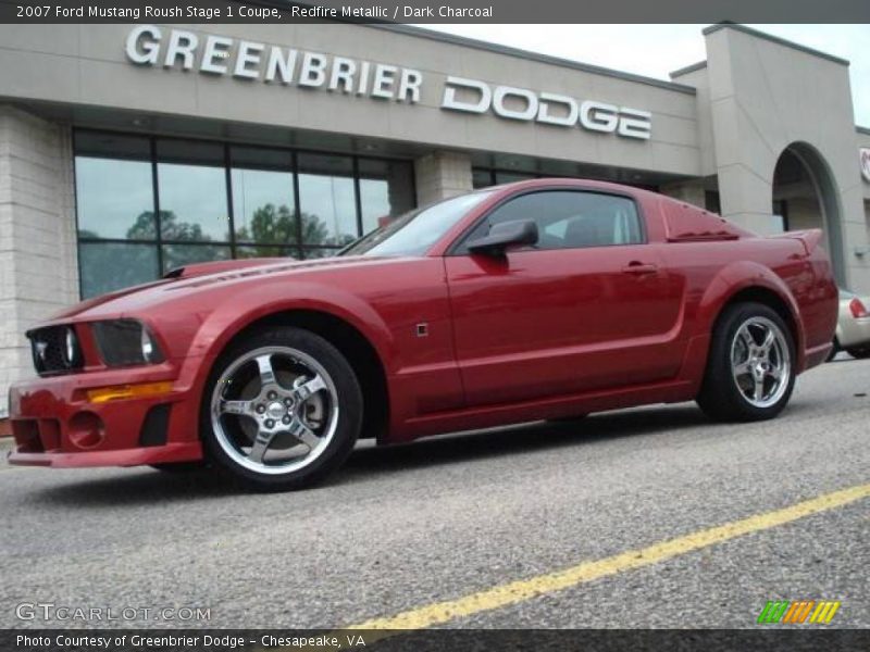 Redfire Metallic / Dark Charcoal 2007 Ford Mustang Roush Stage 1 Coupe
