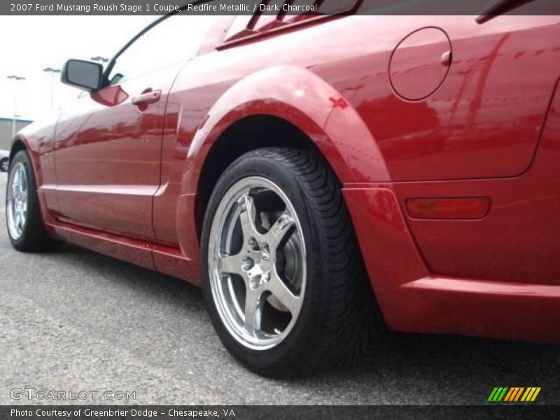 Redfire Metallic / Dark Charcoal 2007 Ford Mustang Roush Stage 1 Coupe