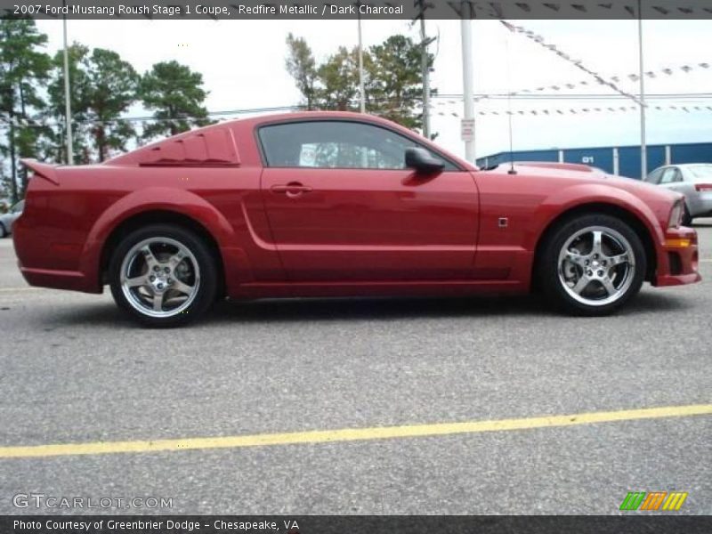 Redfire Metallic / Dark Charcoal 2007 Ford Mustang Roush Stage 1 Coupe