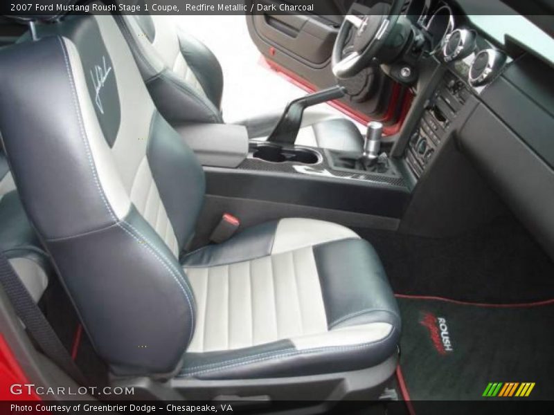 Redfire Metallic / Dark Charcoal 2007 Ford Mustang Roush Stage 1 Coupe