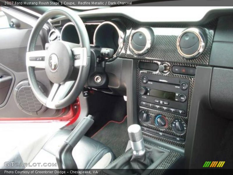 Redfire Metallic / Dark Charcoal 2007 Ford Mustang Roush Stage 1 Coupe