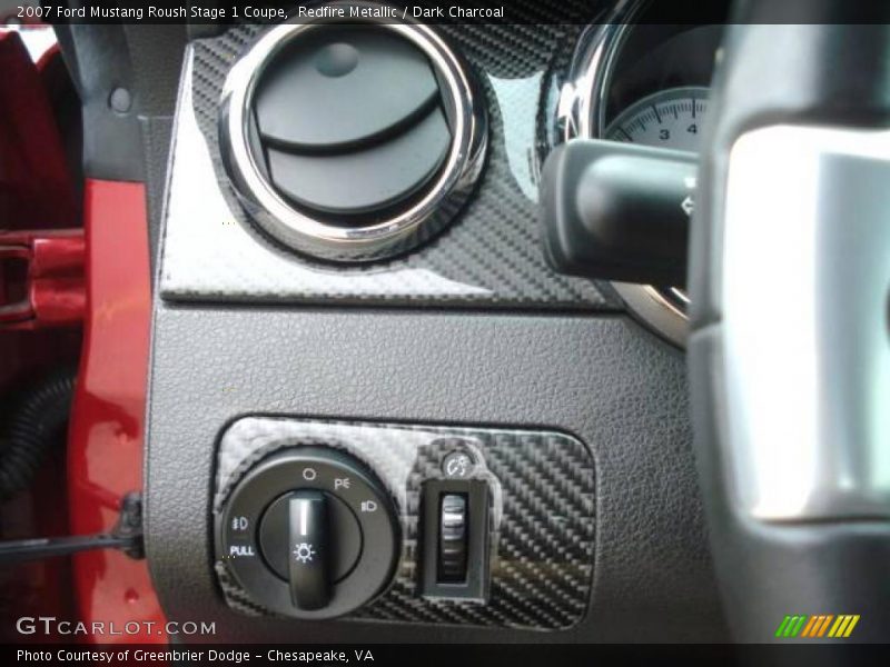 Redfire Metallic / Dark Charcoal 2007 Ford Mustang Roush Stage 1 Coupe