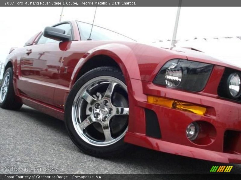 Redfire Metallic / Dark Charcoal 2007 Ford Mustang Roush Stage 1 Coupe