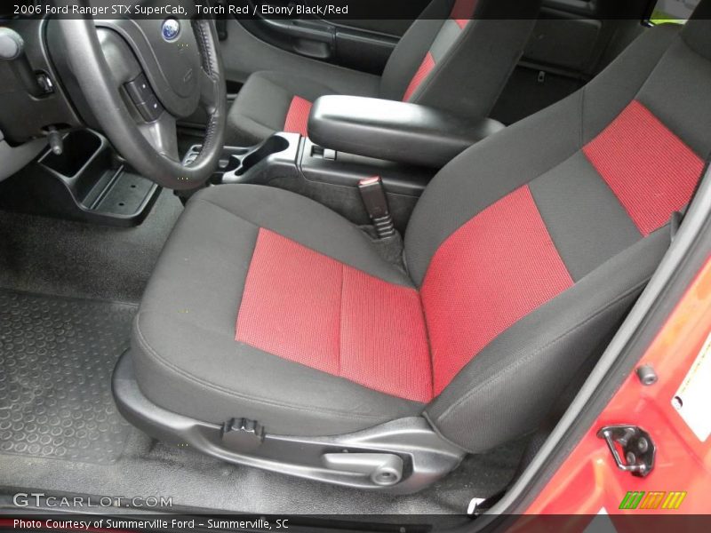 Torch Red / Ebony Black/Red 2006 Ford Ranger STX SuperCab