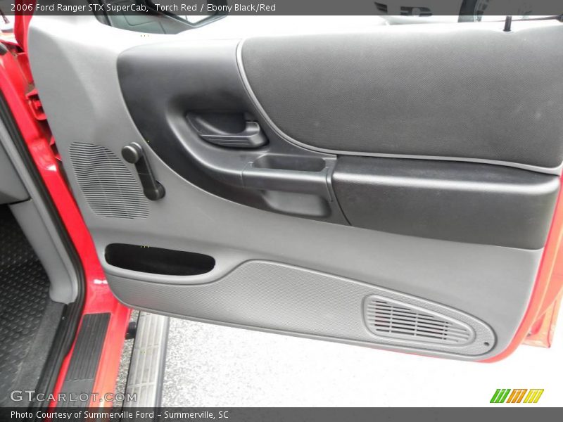 Torch Red / Ebony Black/Red 2006 Ford Ranger STX SuperCab