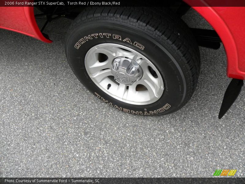 Torch Red / Ebony Black/Red 2006 Ford Ranger STX SuperCab