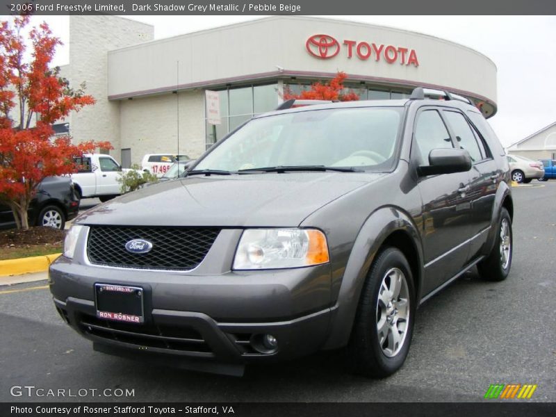 Dark Shadow Grey Metallic / Pebble Beige 2006 Ford Freestyle Limited