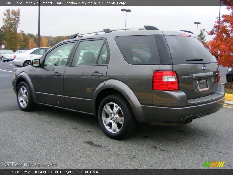 Dark Shadow Grey Metallic / Pebble Beige 2006 Ford Freestyle Limited