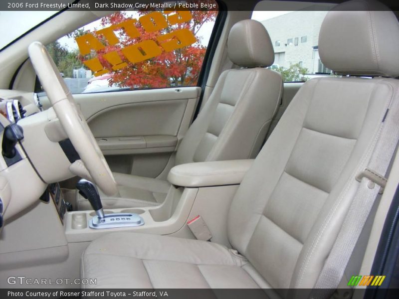 Dark Shadow Grey Metallic / Pebble Beige 2006 Ford Freestyle Limited
