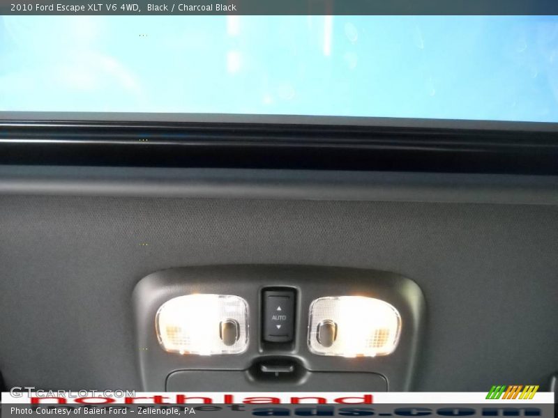 Black / Charcoal Black 2010 Ford Escape XLT V6 4WD