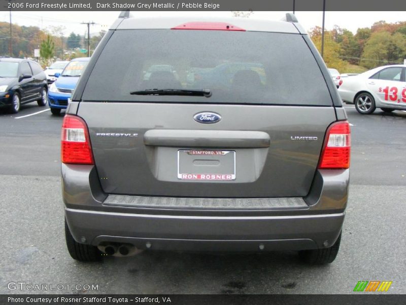 Dark Shadow Grey Metallic / Pebble Beige 2006 Ford Freestyle Limited