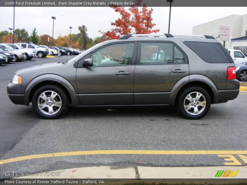 Dark Shadow Grey Metallic / Pebble Beige 2006 Ford Freestyle Limited