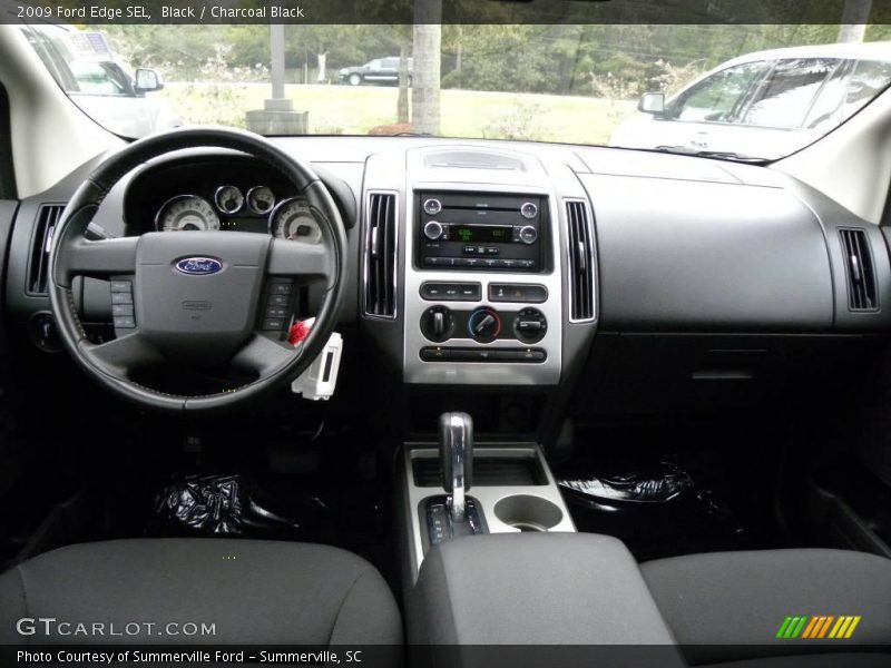 Black / Charcoal Black 2009 Ford Edge SEL