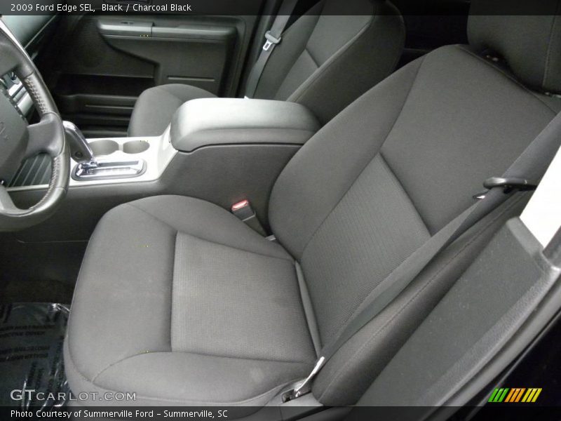 Black / Charcoal Black 2009 Ford Edge SEL
