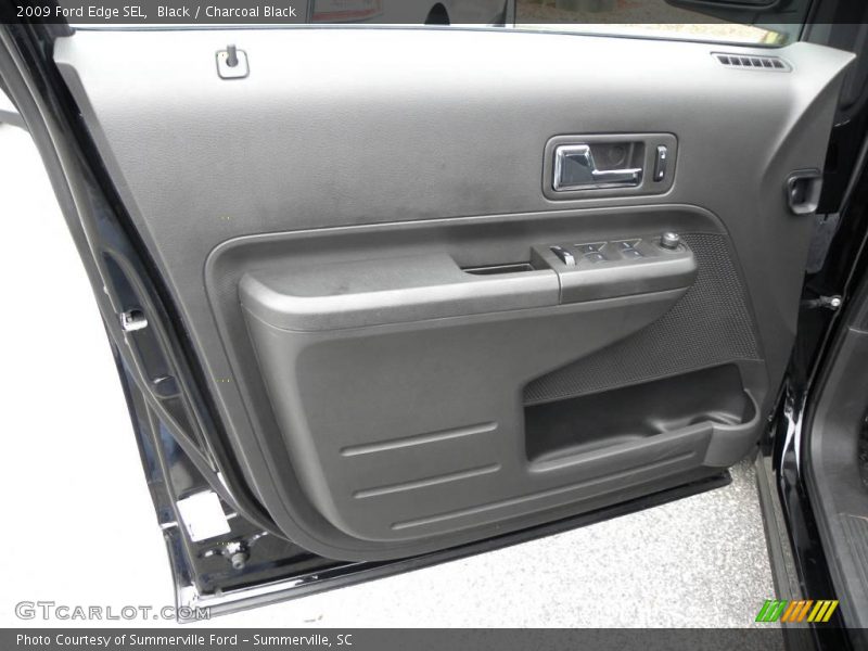 Black / Charcoal Black 2009 Ford Edge SEL