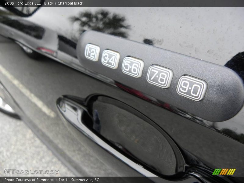 Black / Charcoal Black 2009 Ford Edge SEL