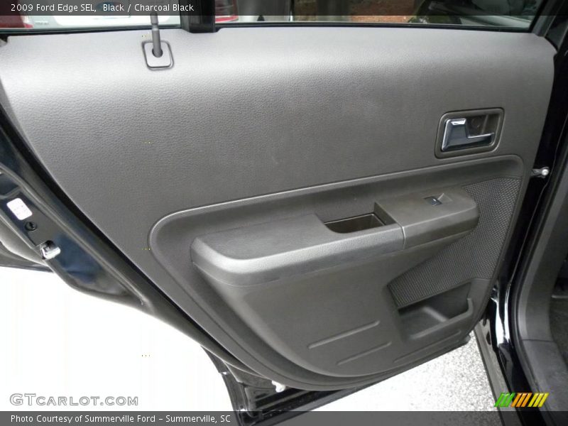 Black / Charcoal Black 2009 Ford Edge SEL