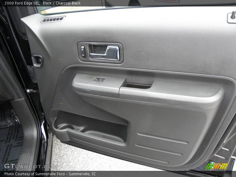 Black / Charcoal Black 2009 Ford Edge SEL