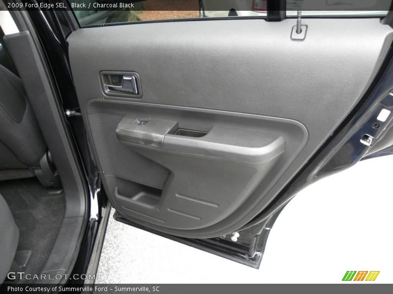 Black / Charcoal Black 2009 Ford Edge SEL