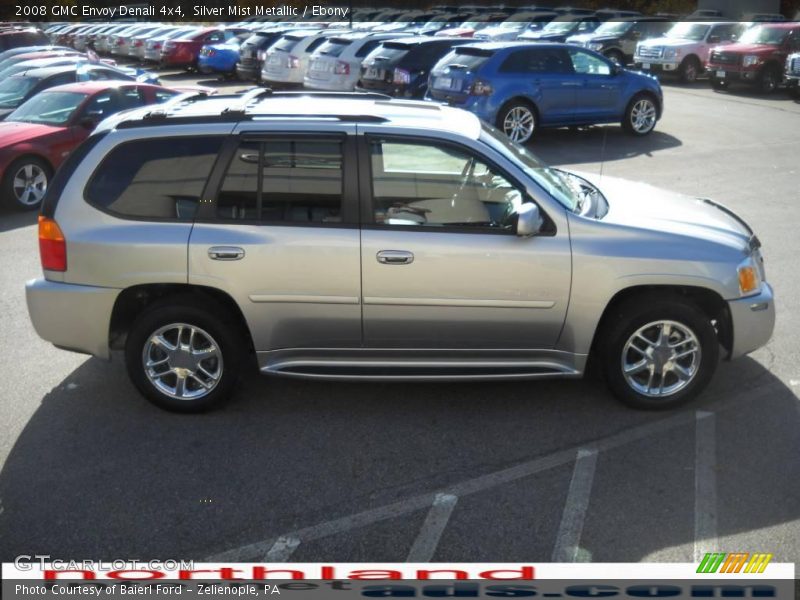 Silver Mist Metallic / Ebony 2008 GMC Envoy Denali 4x4