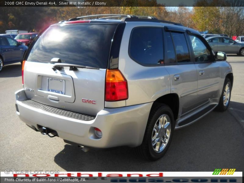 Silver Mist Metallic / Ebony 2008 GMC Envoy Denali 4x4