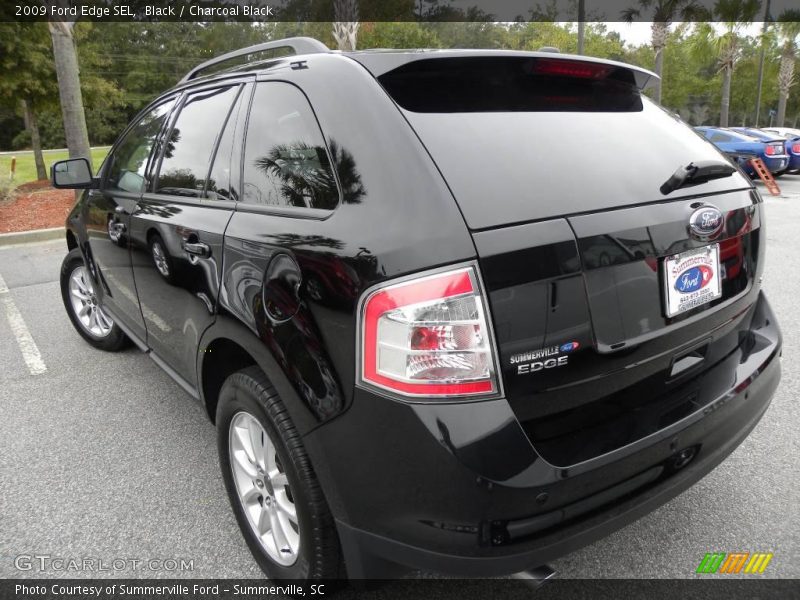 Black / Charcoal Black 2009 Ford Edge SEL