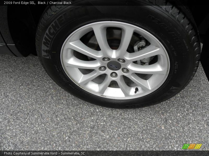 Black / Charcoal Black 2009 Ford Edge SEL